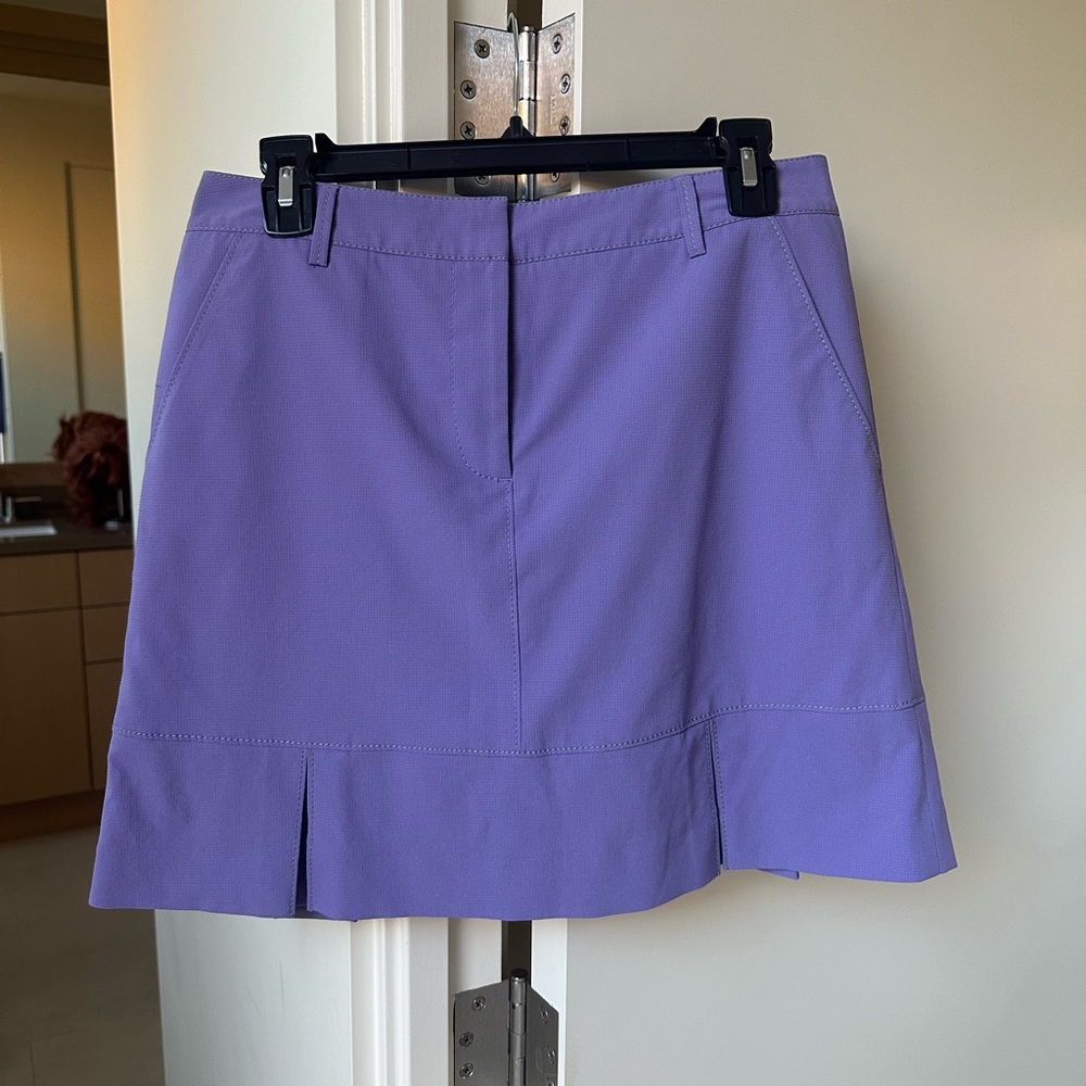 Size 4 Purple Annika Golf Skirt With Attached Shorts
